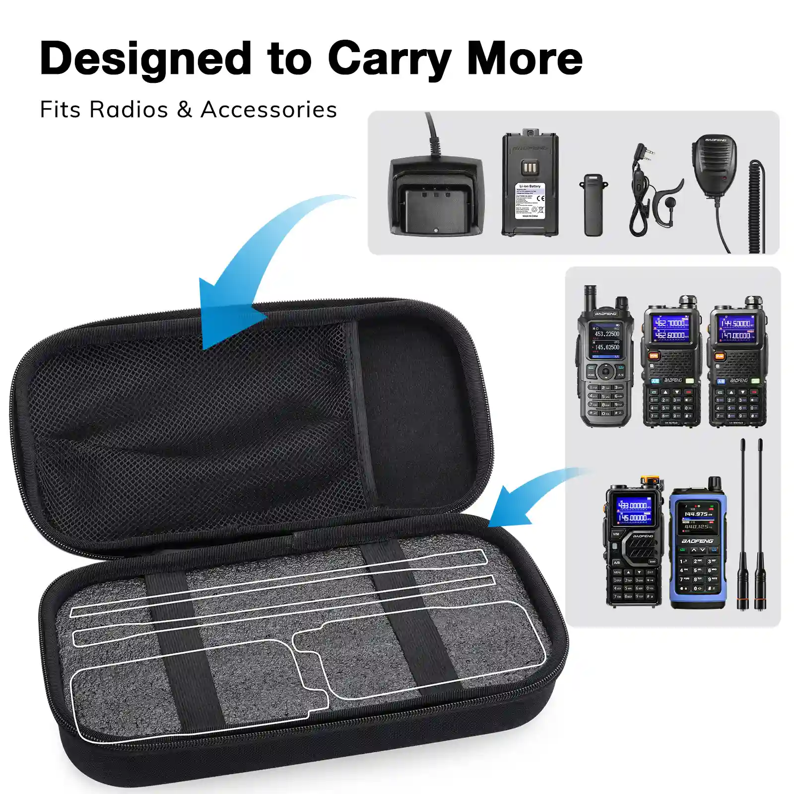 PB5 Walkie Talkie Carrying Case - Image 3