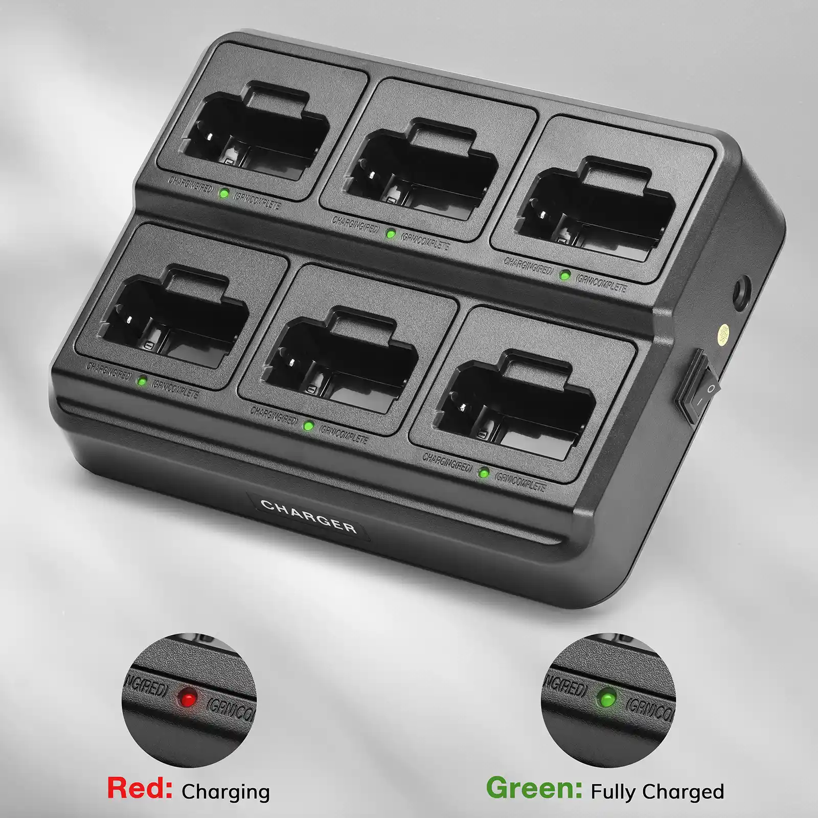 RT22 Six-Way Charger for T22 - Image 3