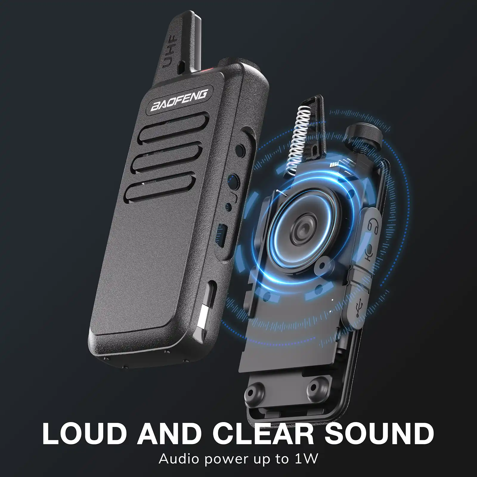 T22 2W/0.5W FRS/PMR Radio - Image 8