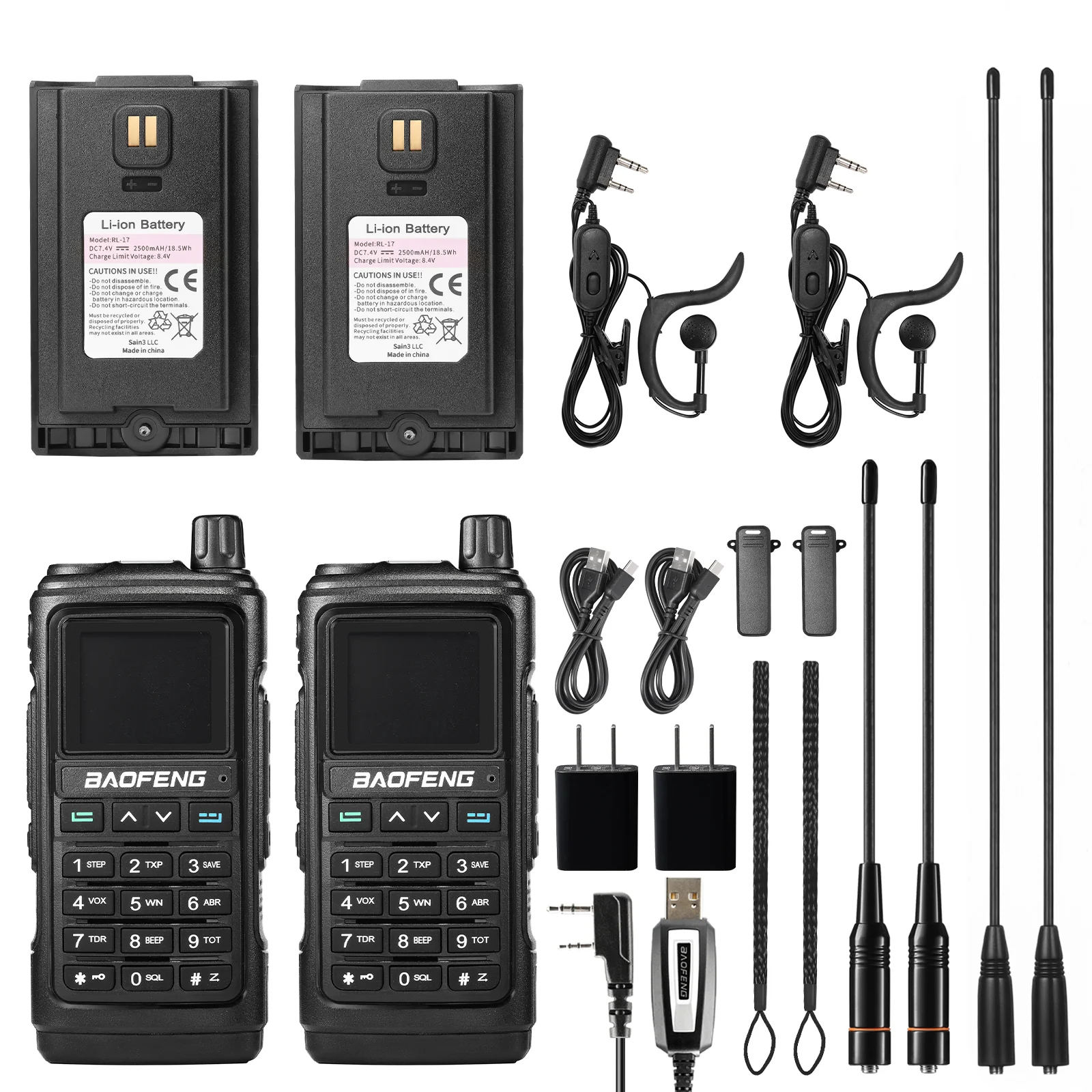 UV-17R Plus Multi-Band Radio [Long Antenna Set] - Image 10