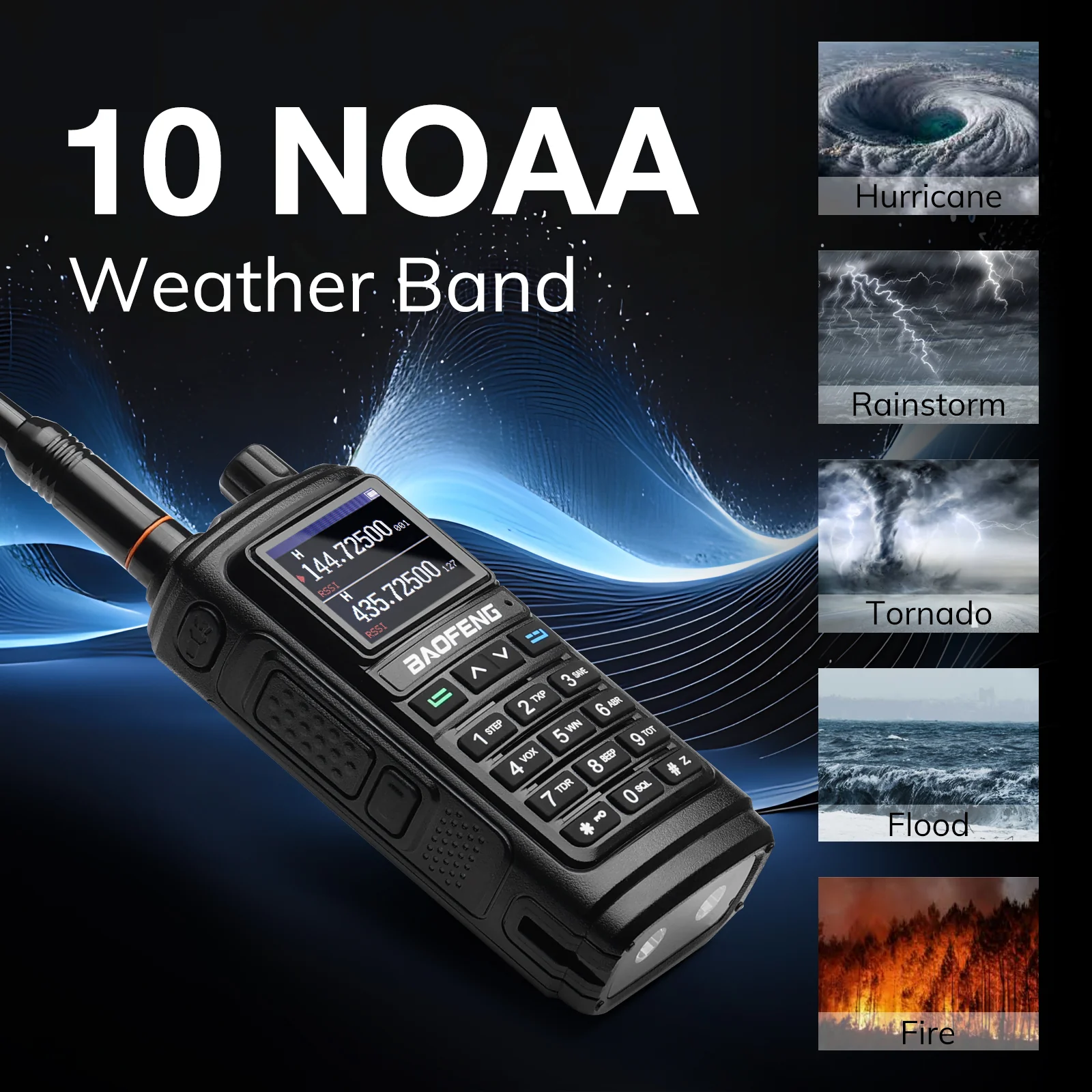 UV-17R Plus Multi-Band Radio [Long Antenna Set] - Image 4