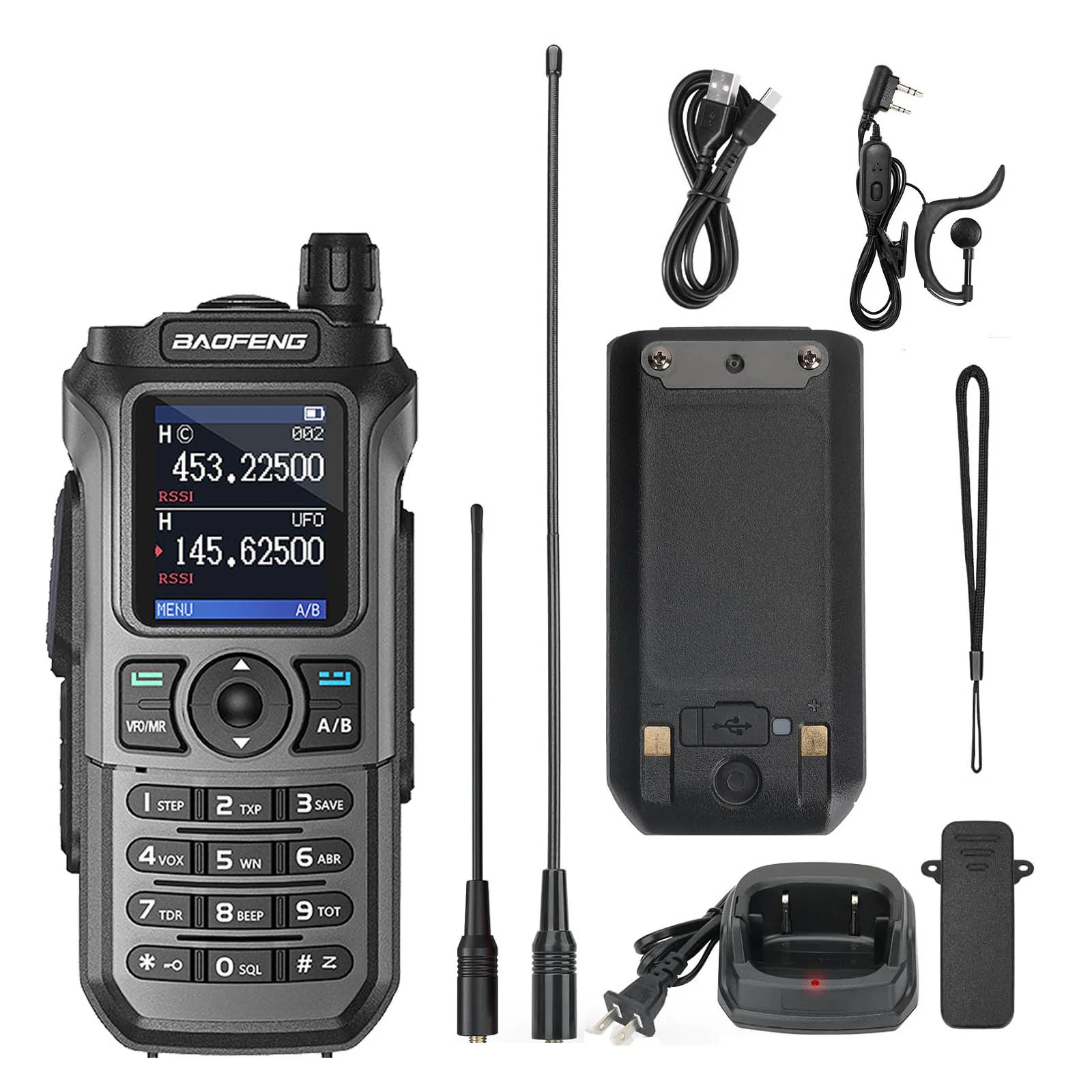 UV-21R 6W Tri-Band Radio [Long Antenna Set] - Image 7