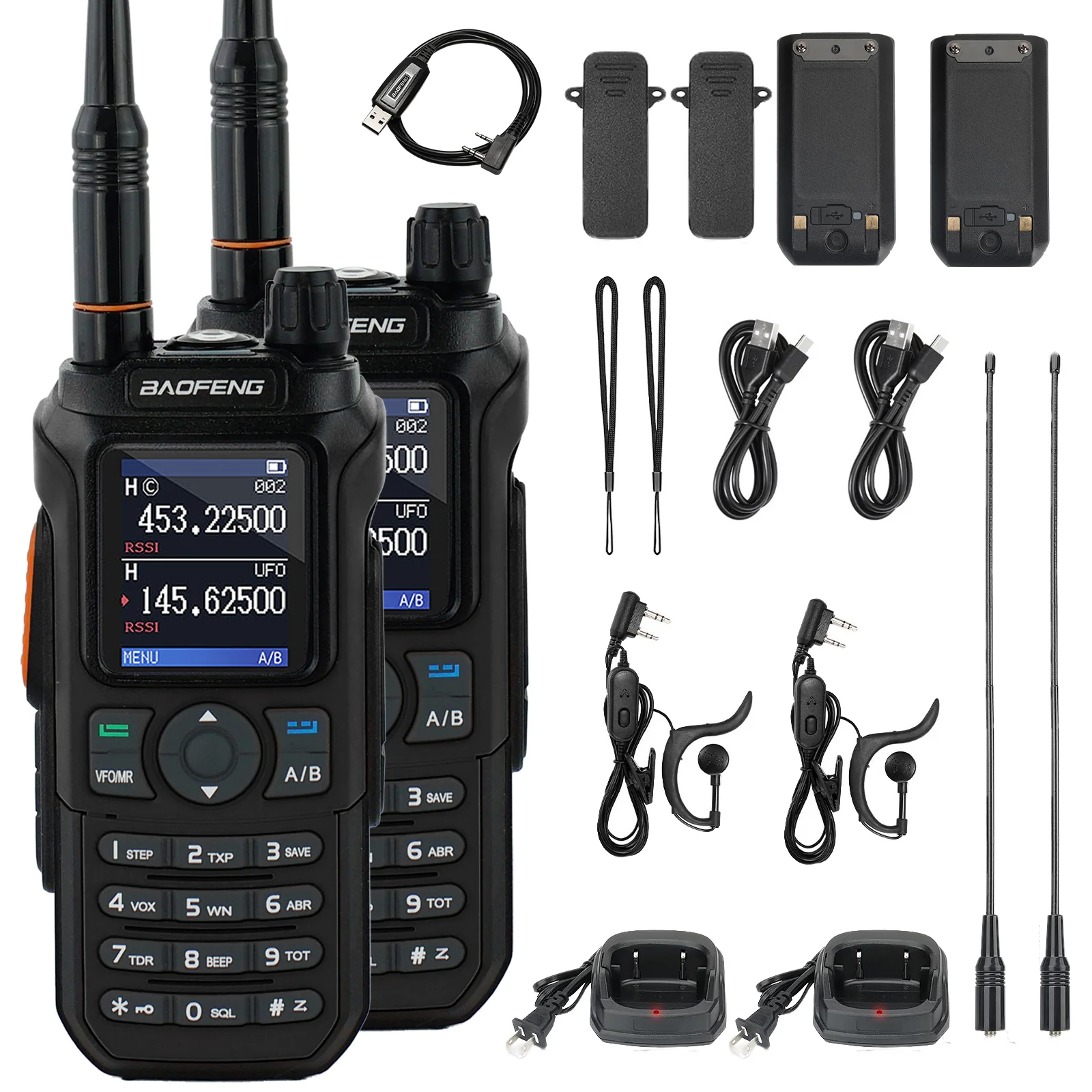 UV-21R 6W Tri-Band Radio [Long Antenna Set] - Image 8
