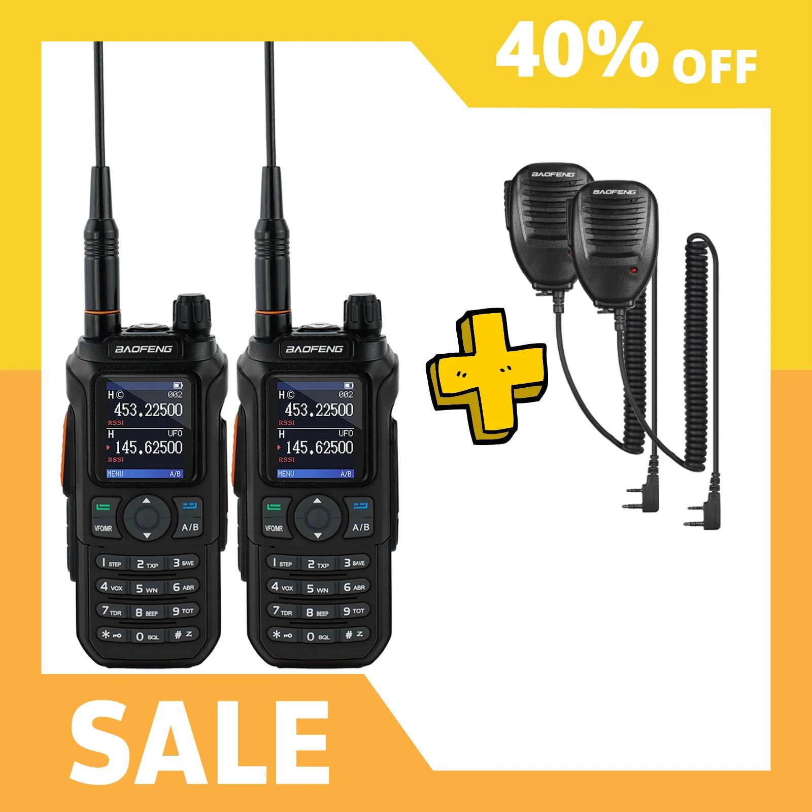 UV-21R 6W Tri-Band Radio [Long Antenna Set] - Image 9