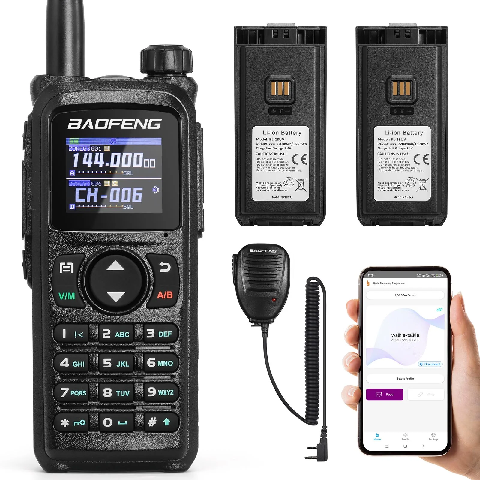 UV-28 Plus 10W Tri-band Radio - Image 14