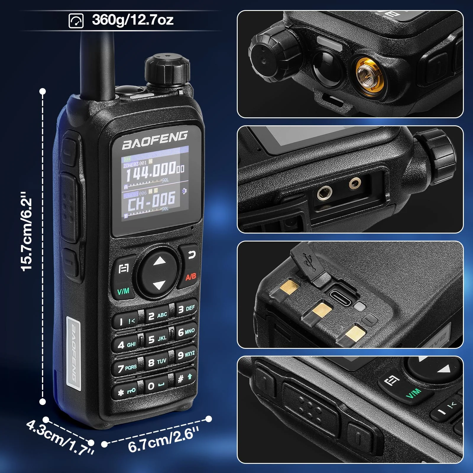 UV-28 Plus 10W Tri-band Radio - Image 7