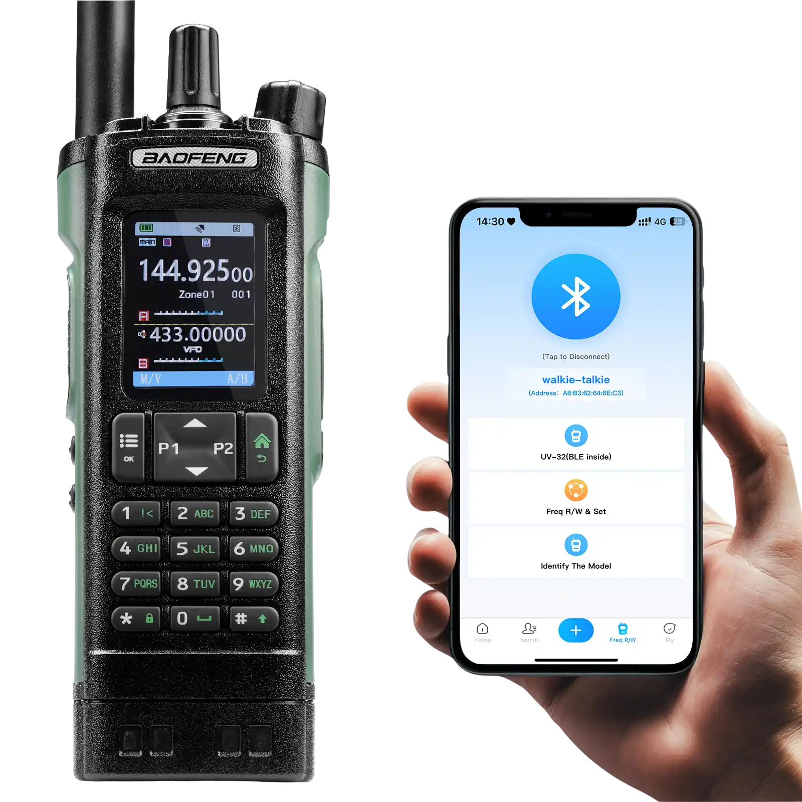 UV-32 10W Multi-Band GPS Radio