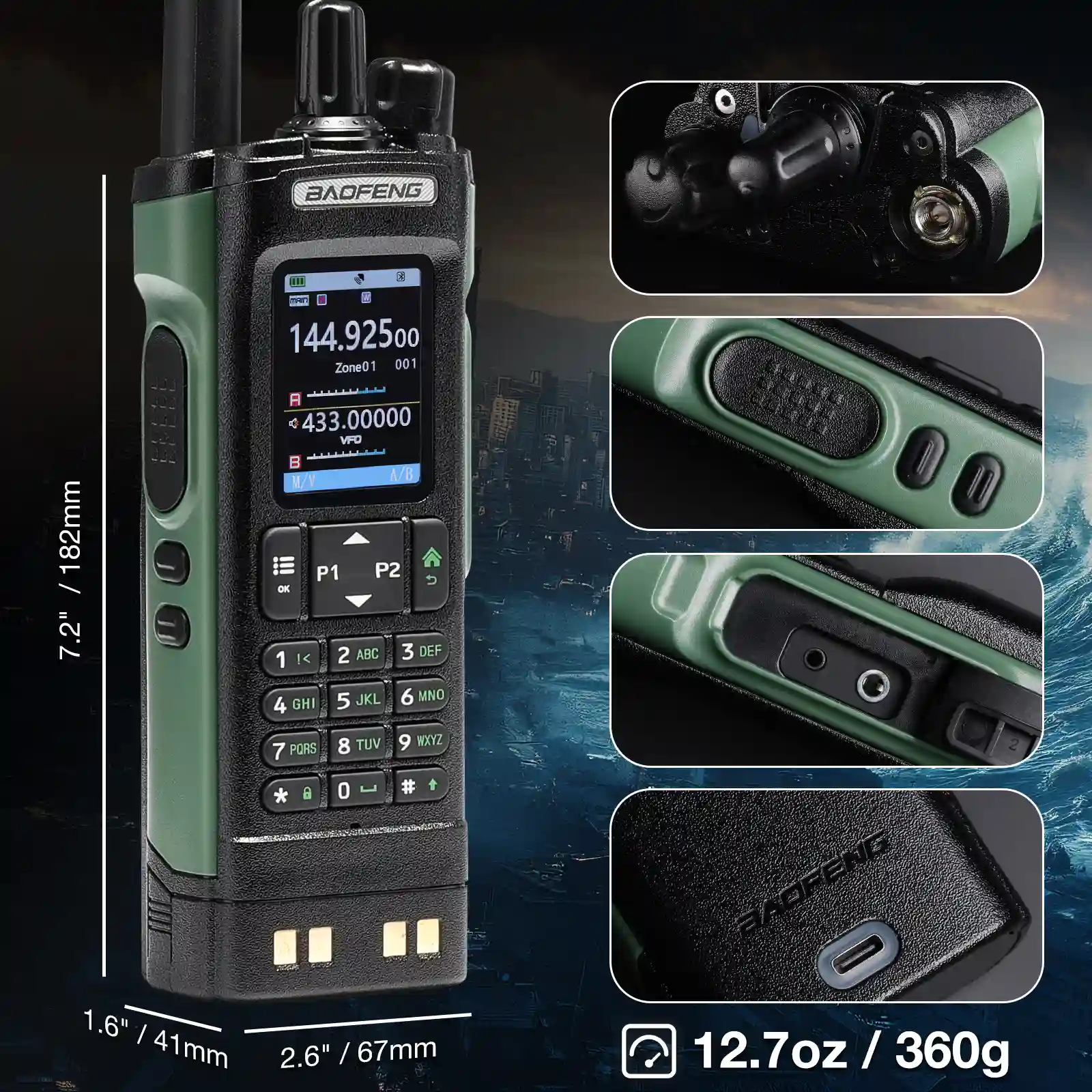 UV-32 10W Multi-Band GPS Radio - Image 11