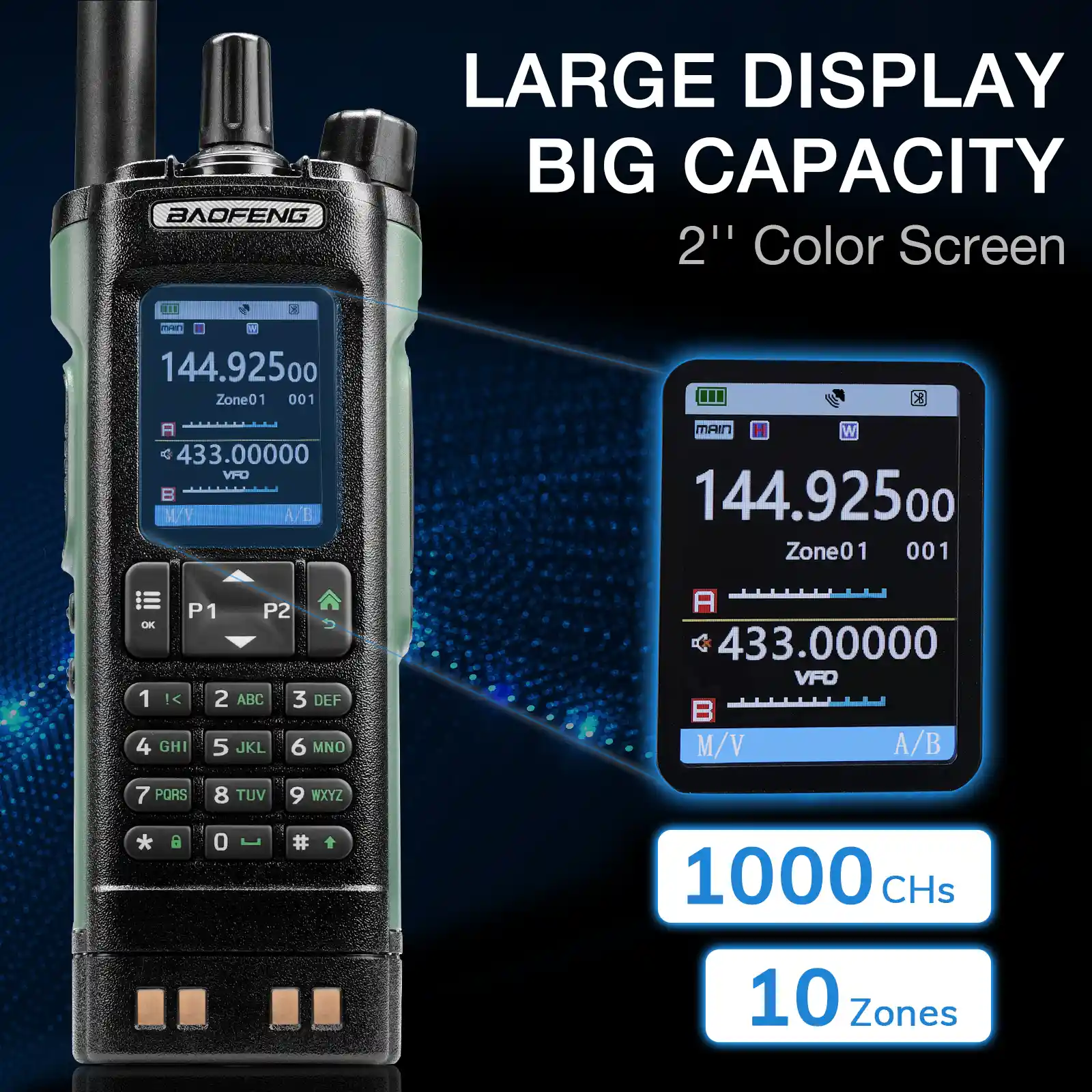 UV-32 10W Multi-Band GPS Radio - Image 2