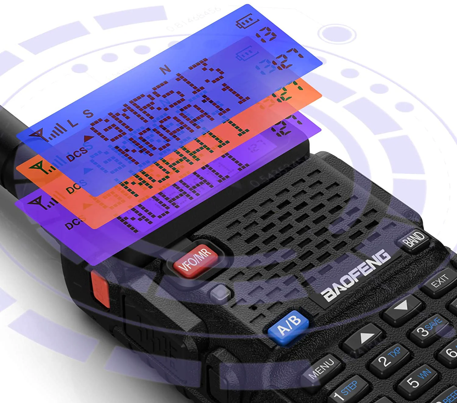 UV-5X (UV-5G) GMRS Radio, 4 Pack - Image 4