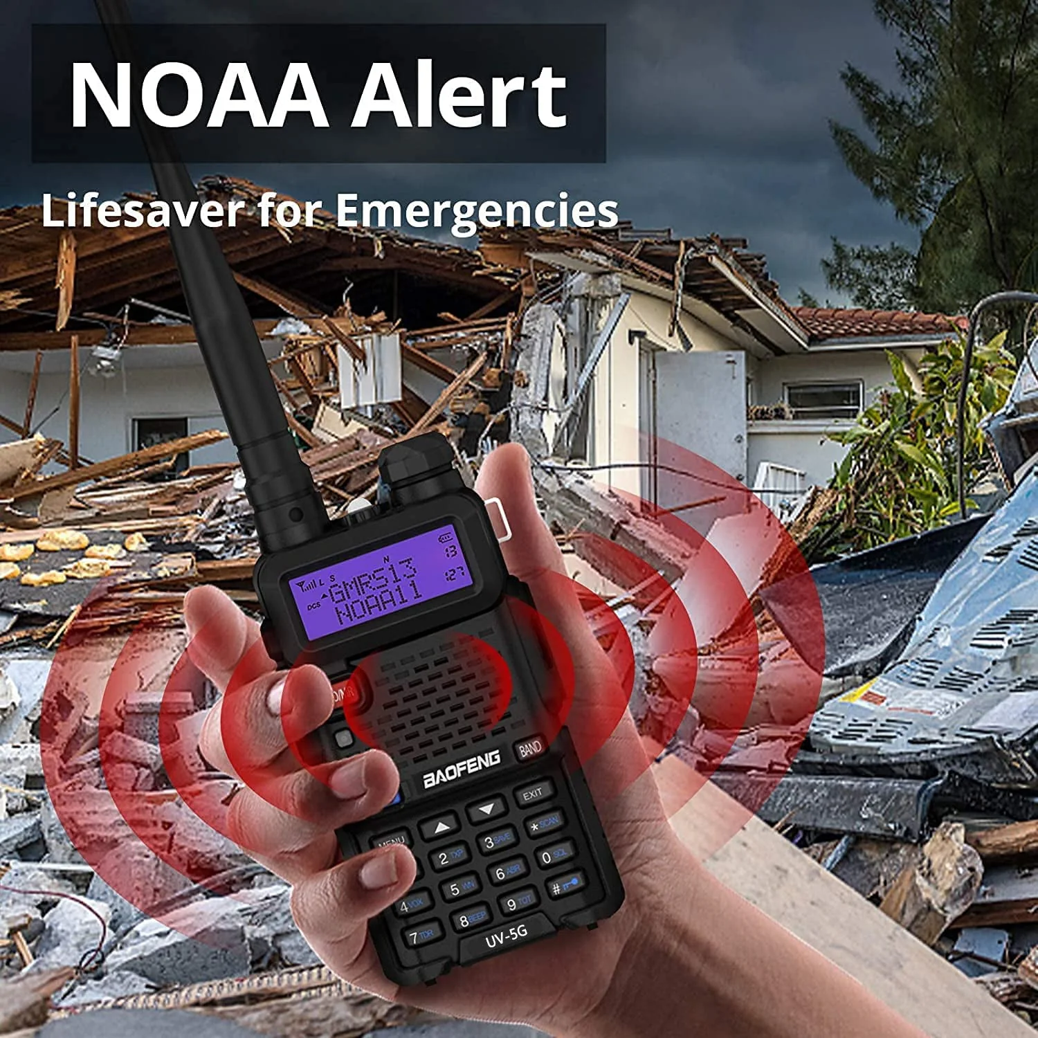 UV-5X (UV-5G) GMRS Radio, 4 Pack - Image 8
