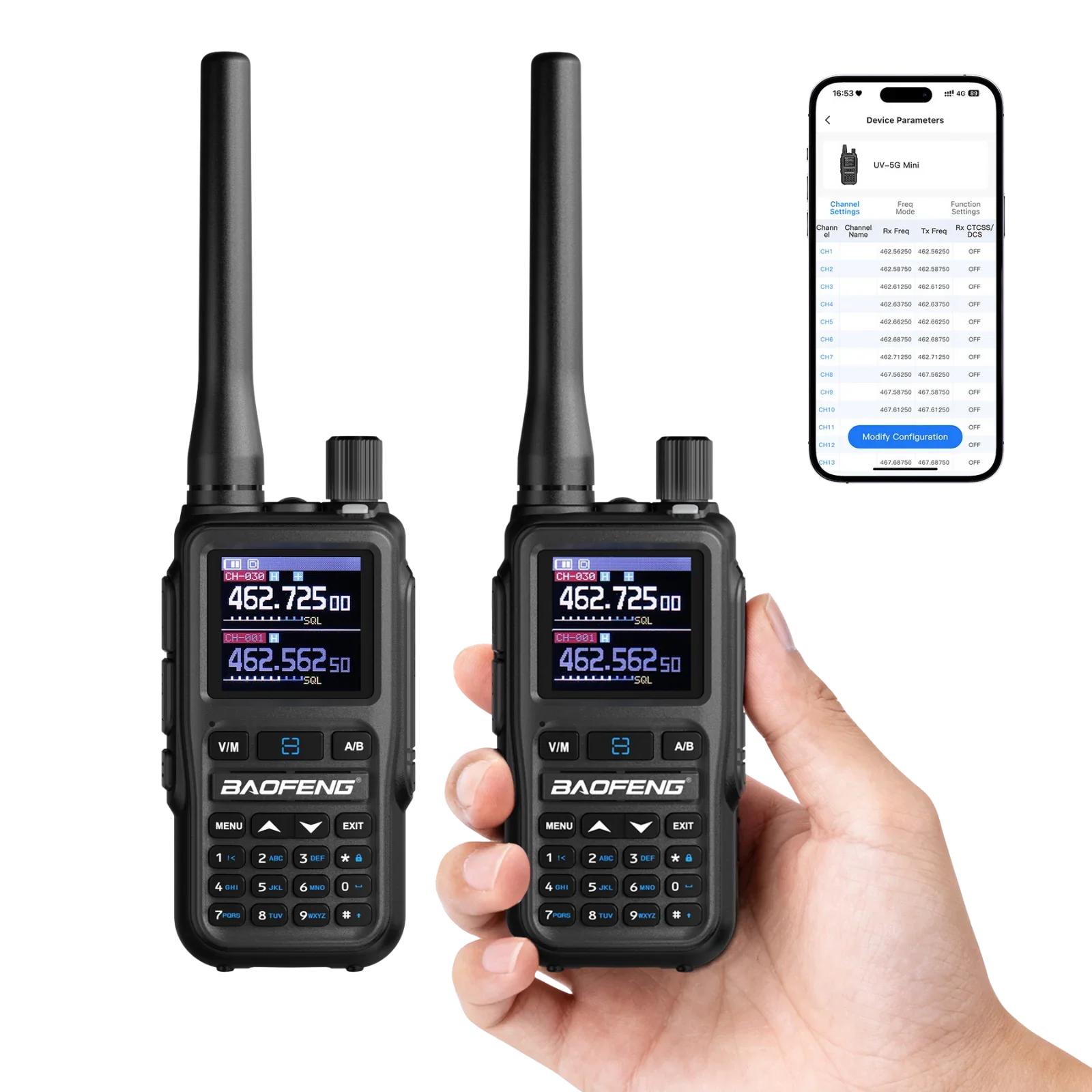 UV-5G Mini 5W GMRS Radio - Image 3