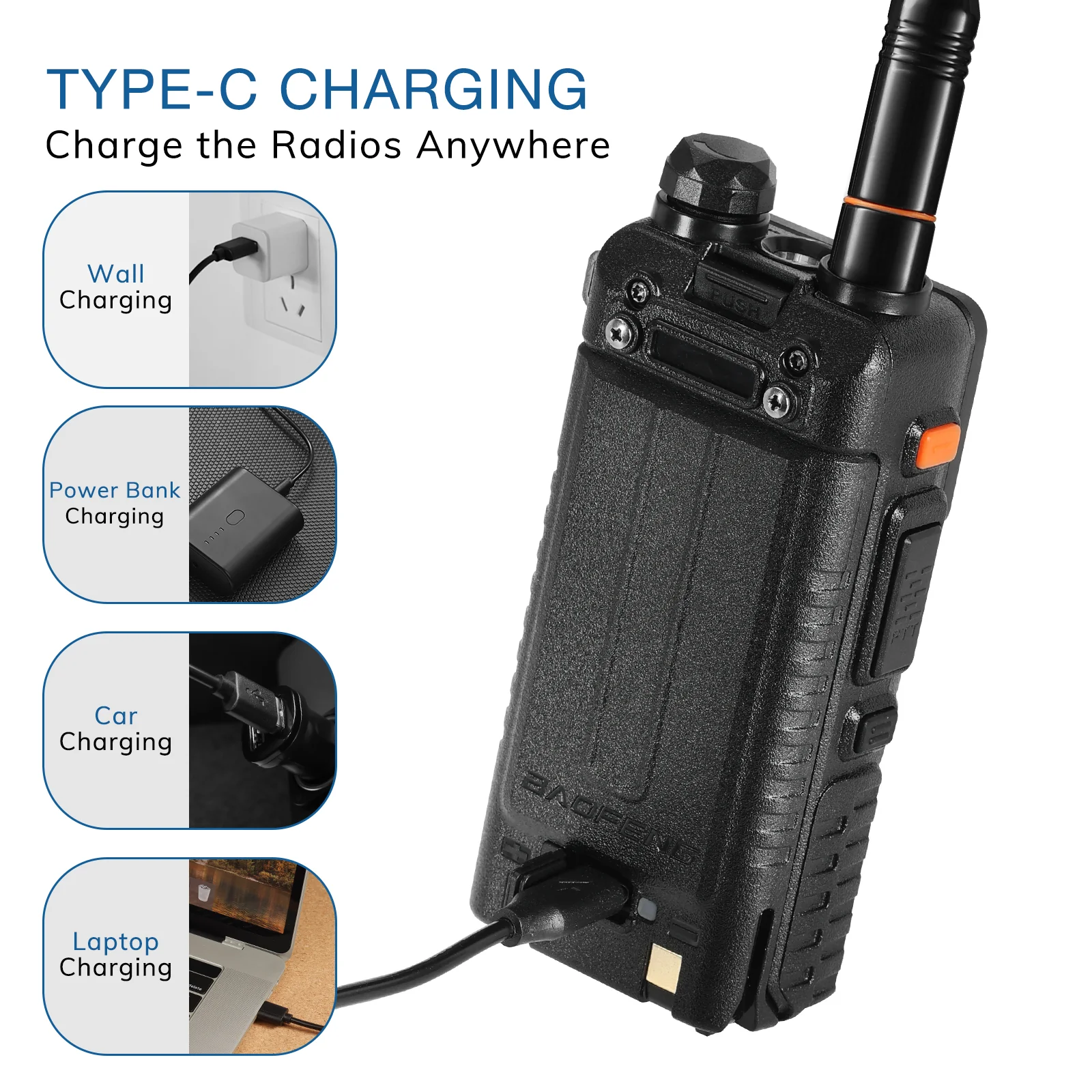 UV-5G Plus 5W GMRS Radio - Image 3