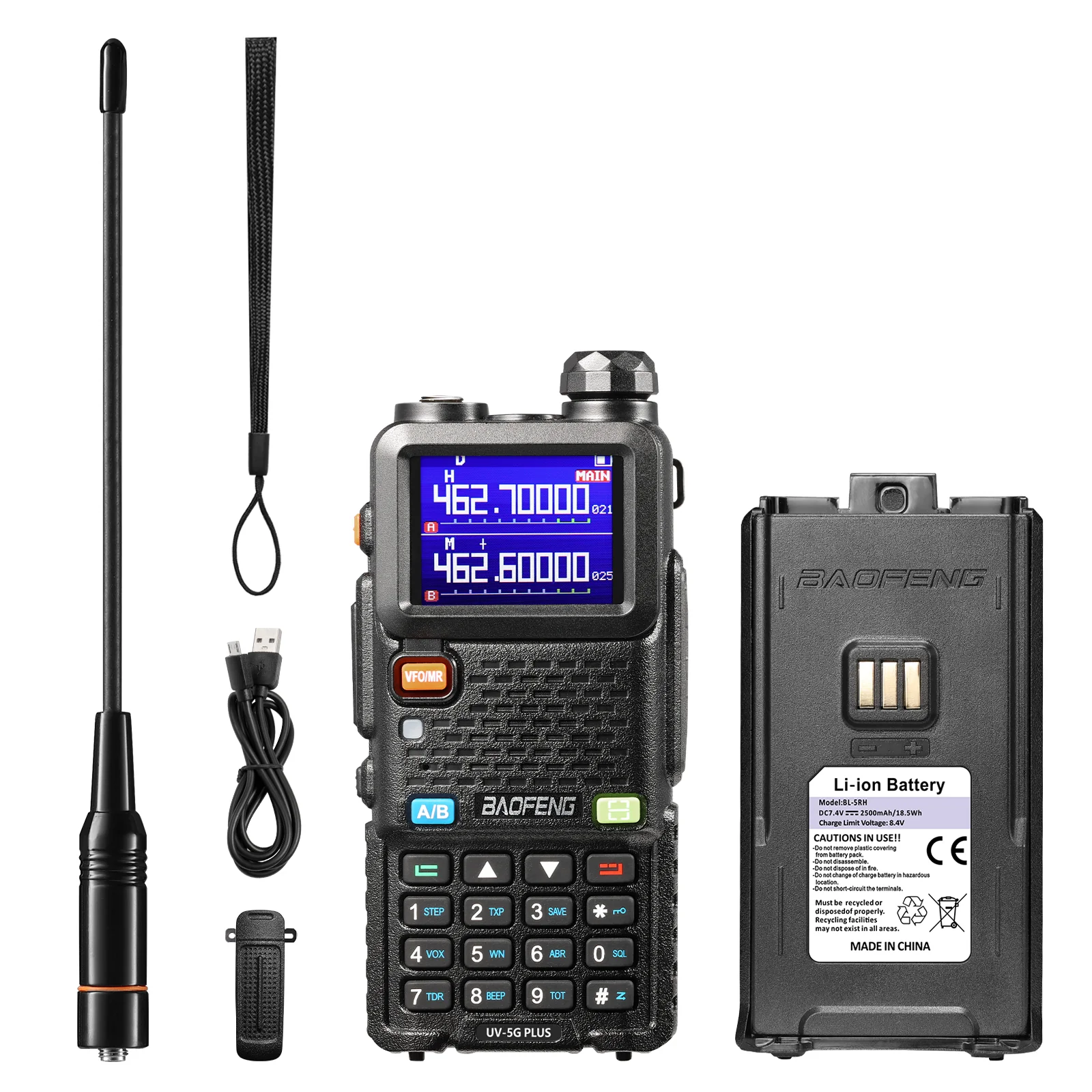 UV-5G Plus 5W GMRS Radio - Image 6