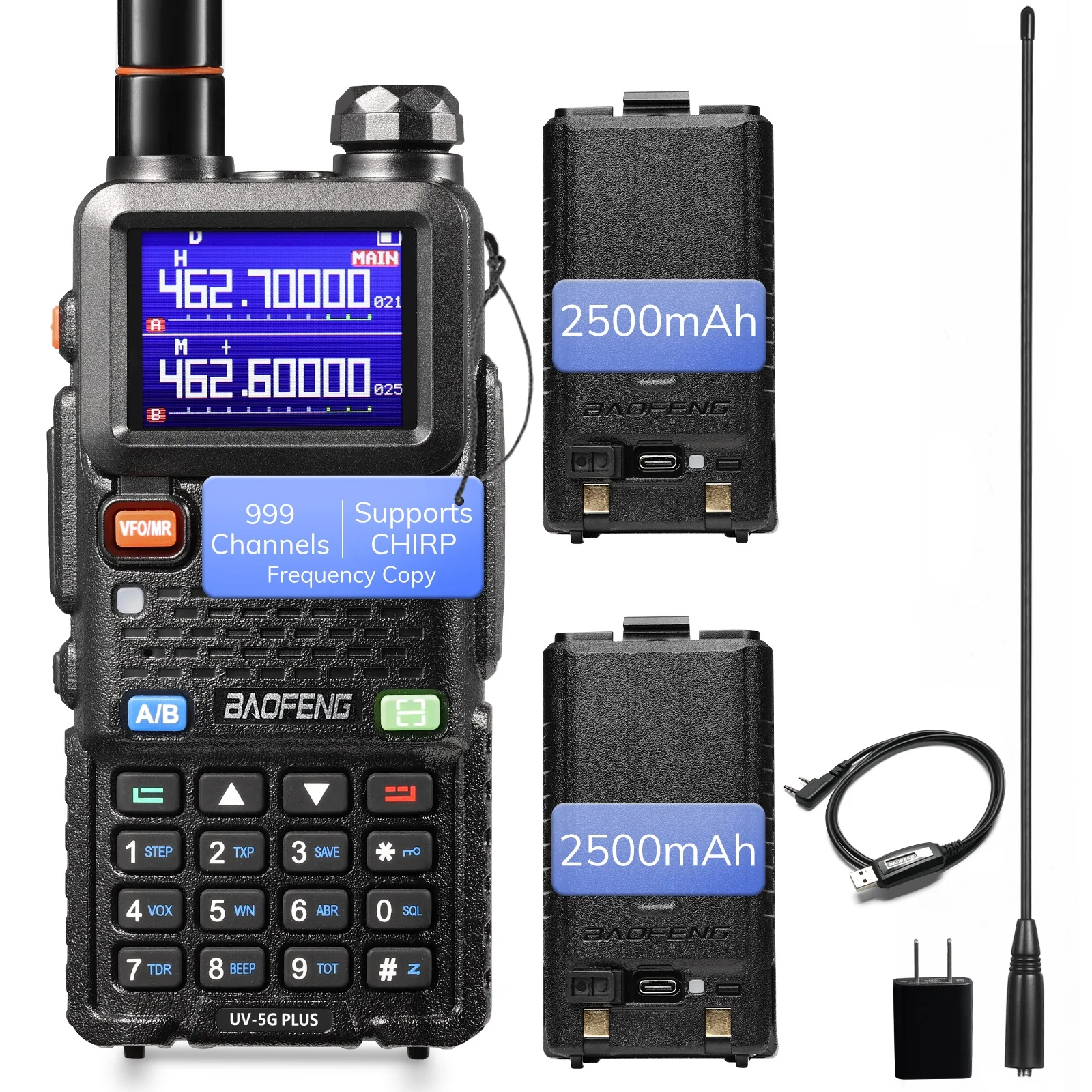 UV-5G Plus 5W GMRS Radio - Image 7