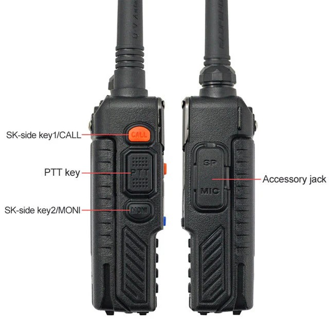 UV-5RE Dual Band 5W Two Way Radio - Image 5