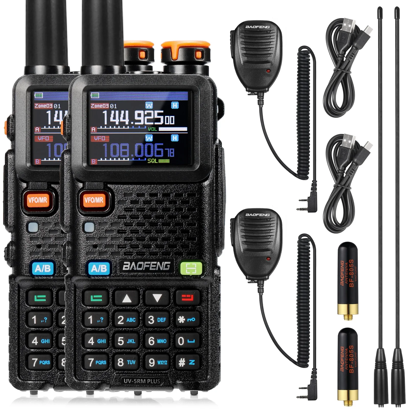 UV-5RM Plus GPS 10W Multi-Band Radio - Image 14