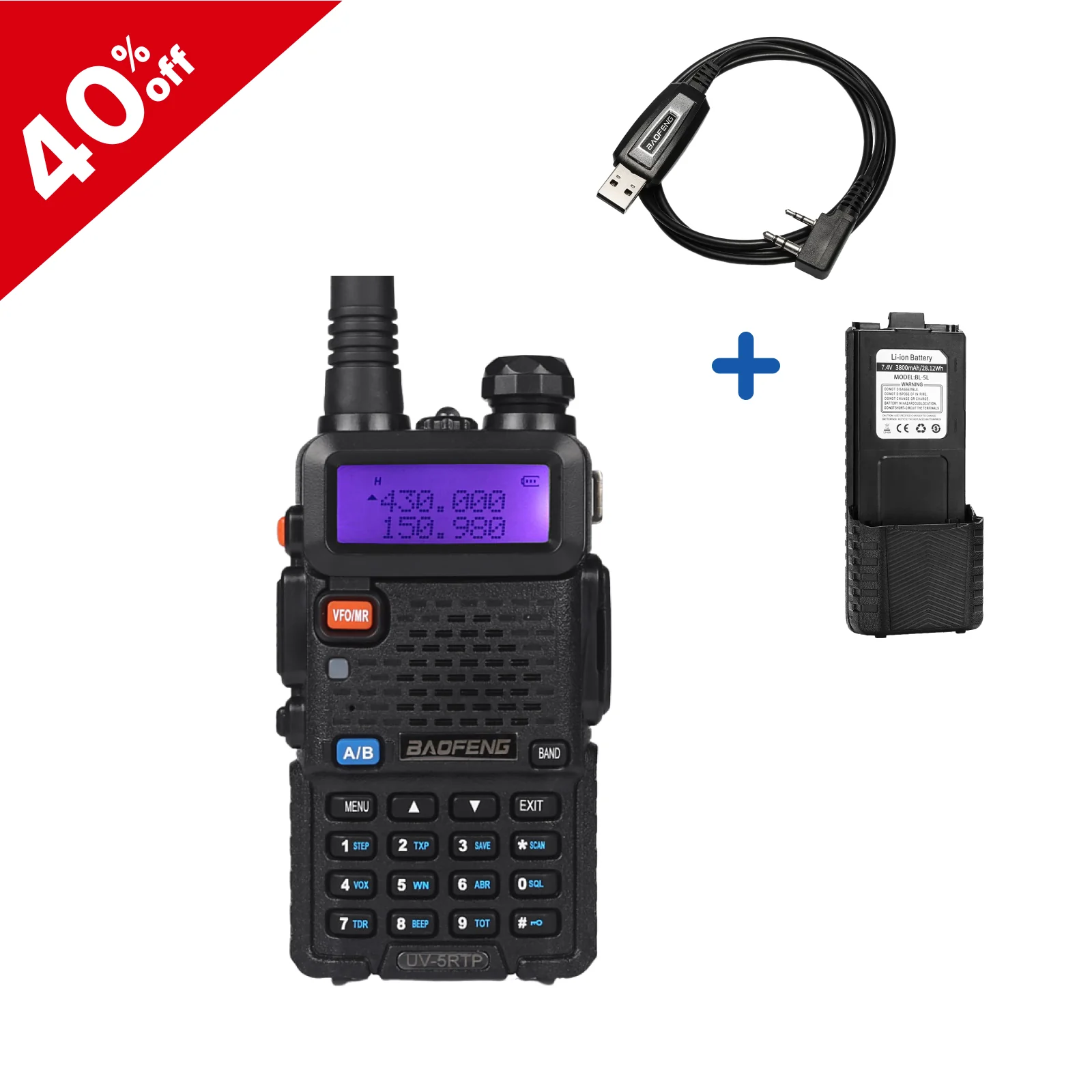UV-5RTP 8W/4W/1W Dual Band - Image 10