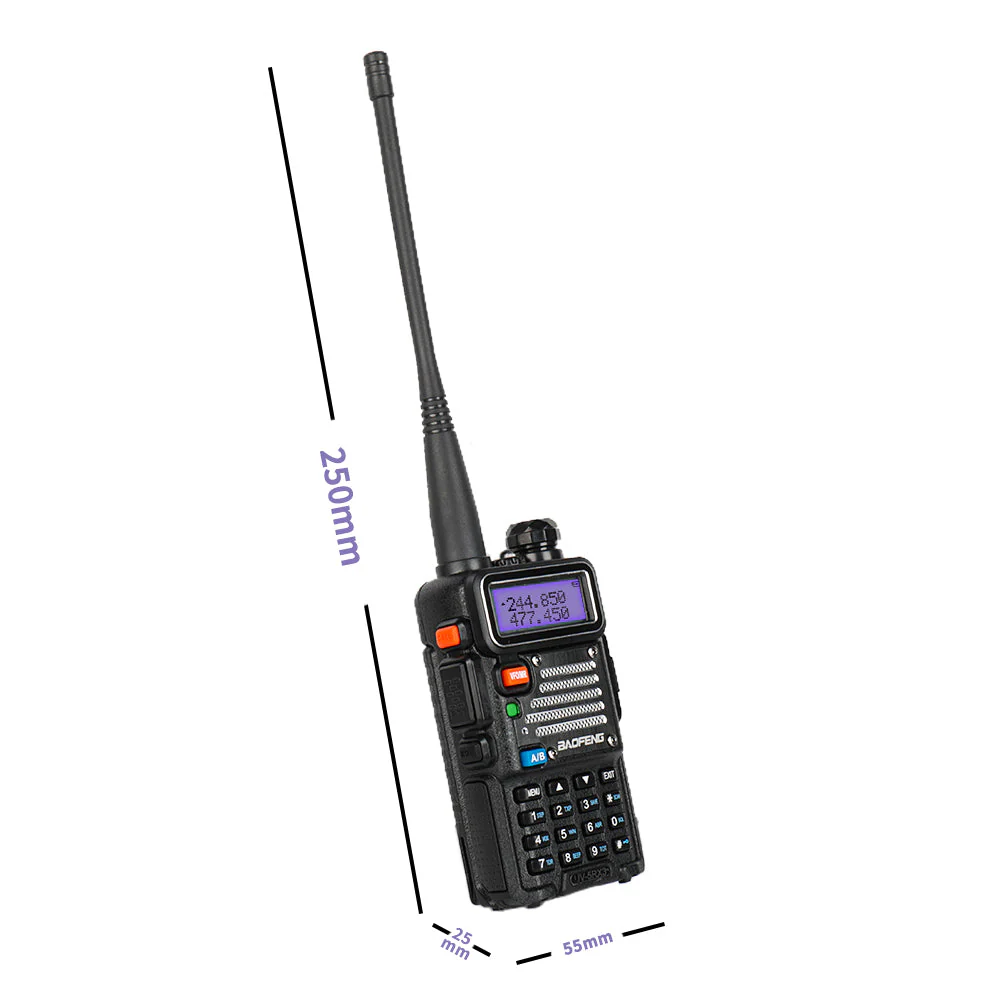 UV-5RX3 5W Tri-band 2M Radio - Image 5