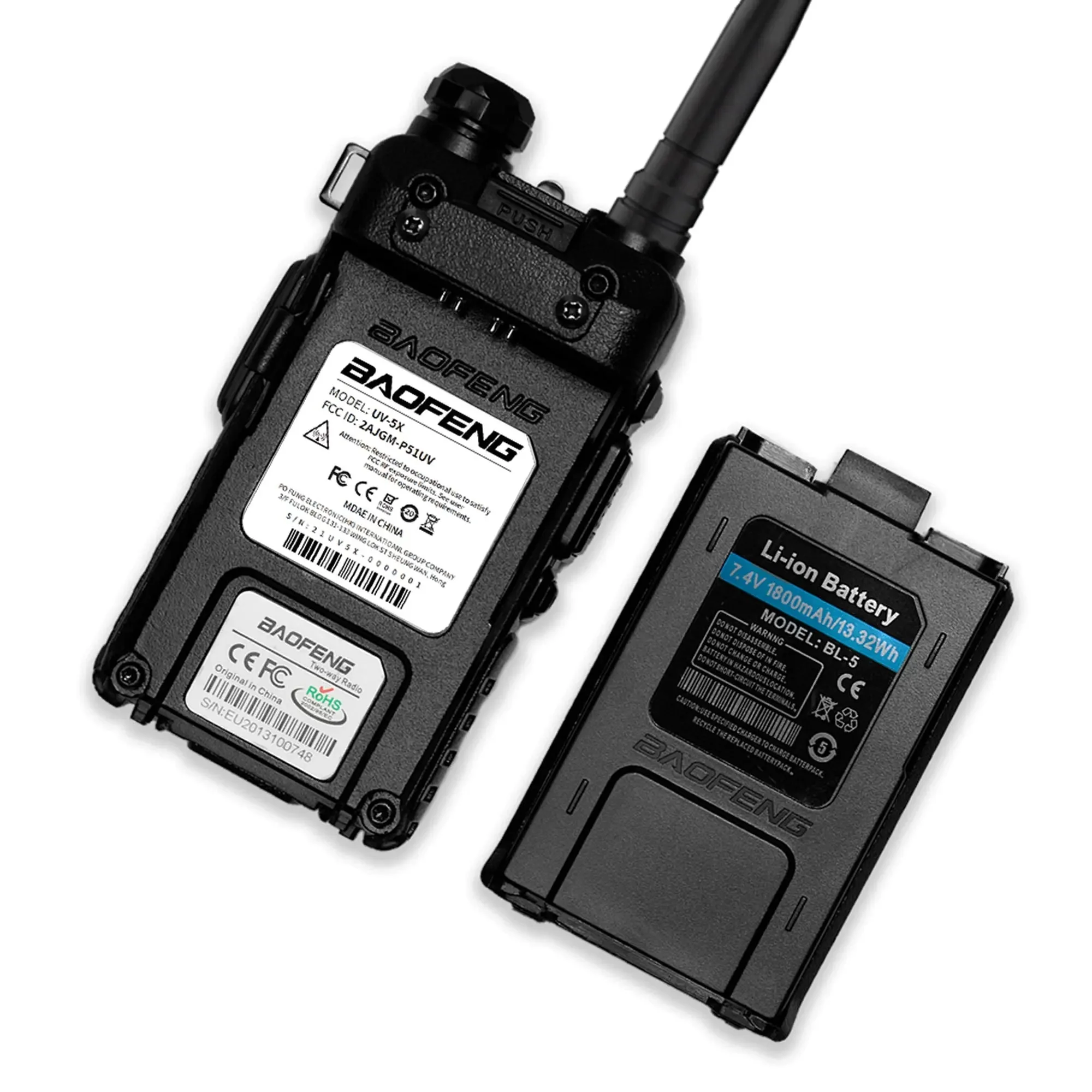 UV-5G (UV-5X) 5W GMRS Radio - Image 9
