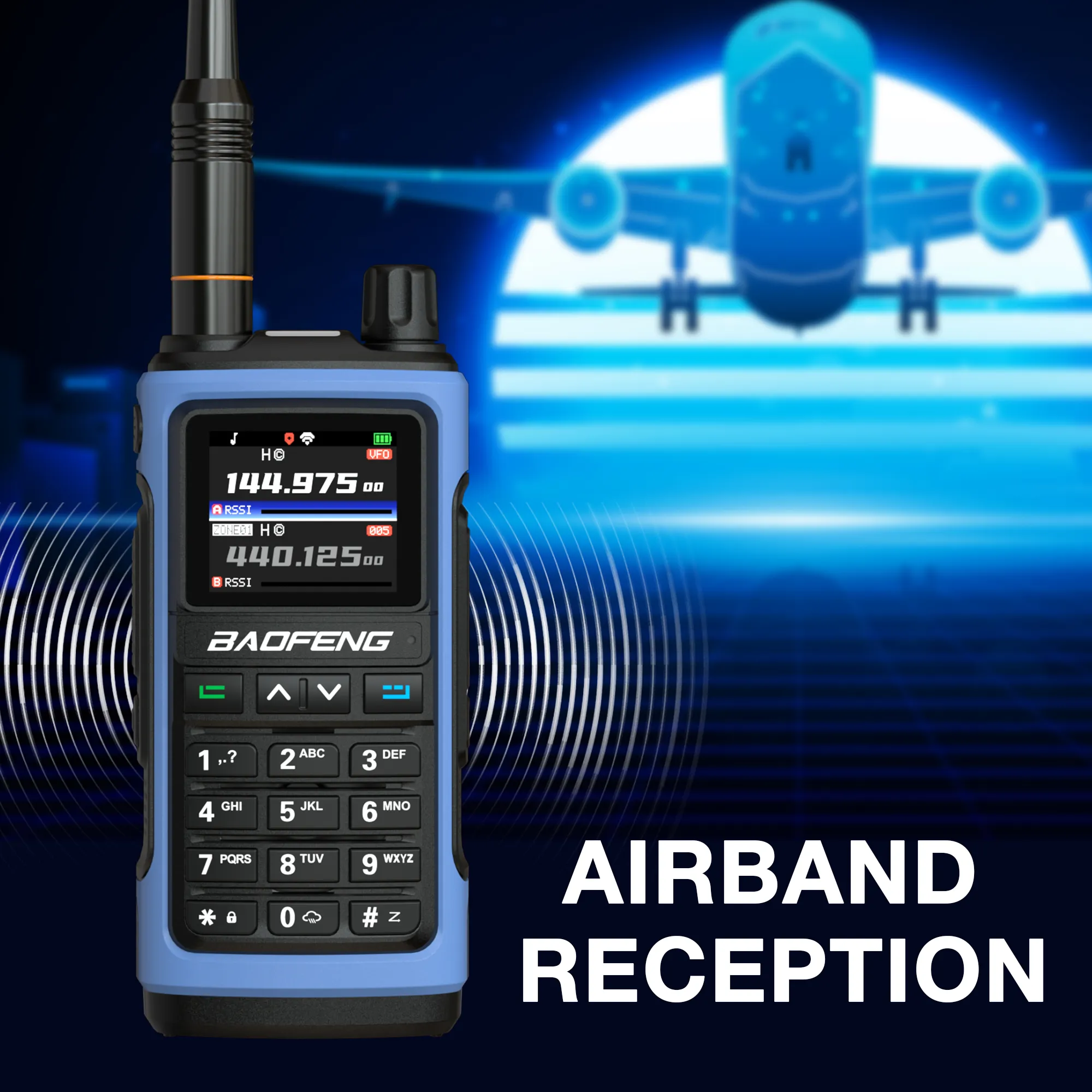 UV-7B 5W Tri-Band Radio - Image 4