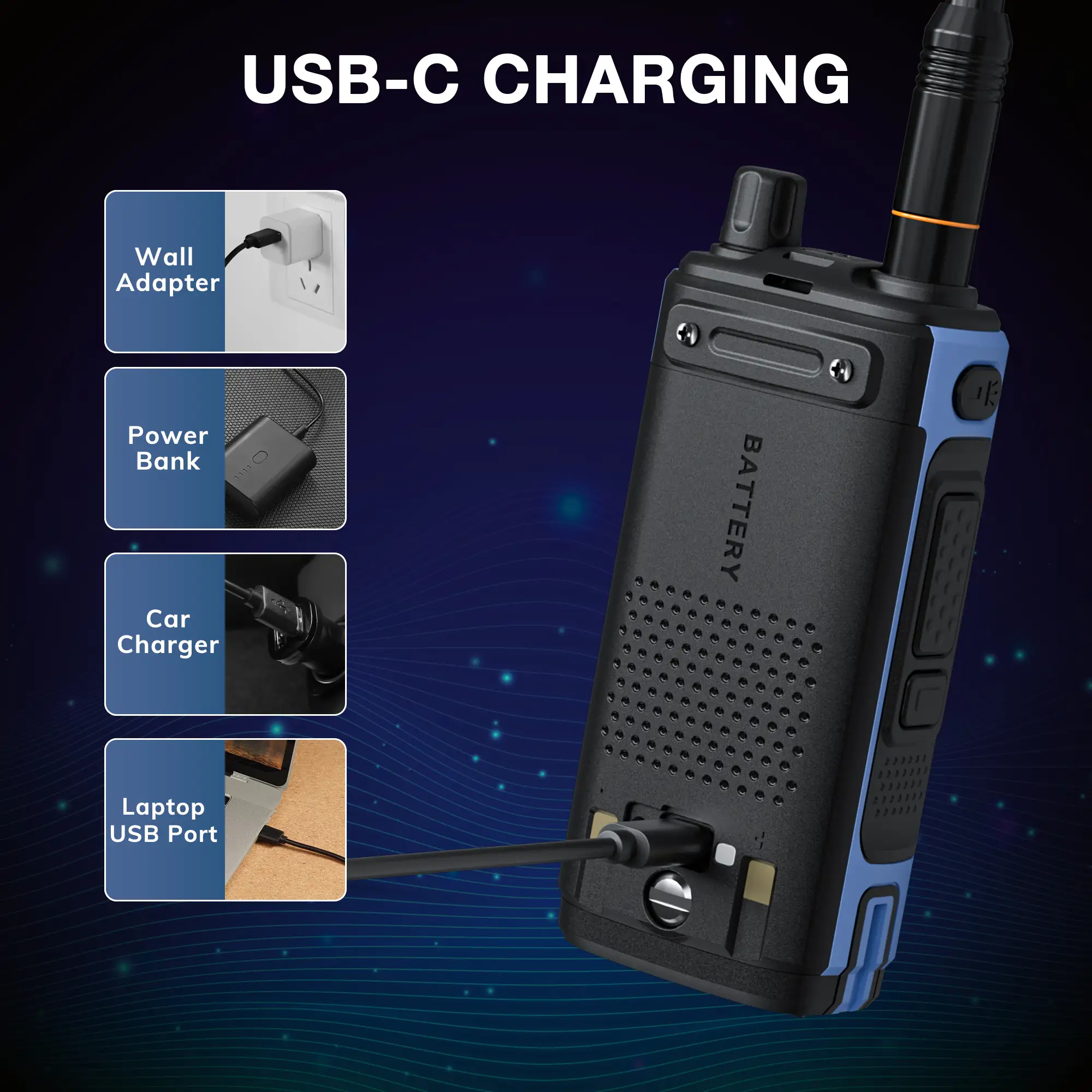 UV-7B 5W Tri-Band Radio - Image 5