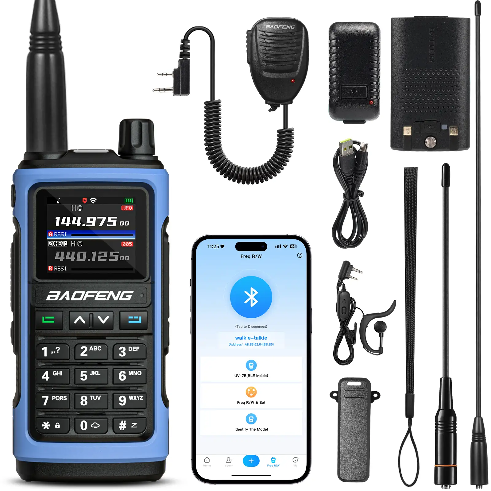 UV-7B 5W Tri-Band Radio - Image 9