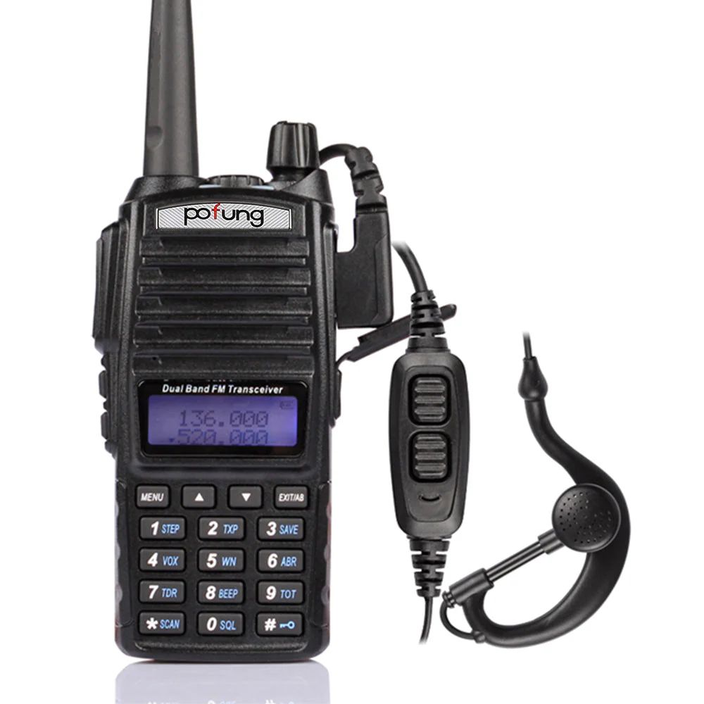 UV-82 5W/1W Dual PTT Two Way Radio