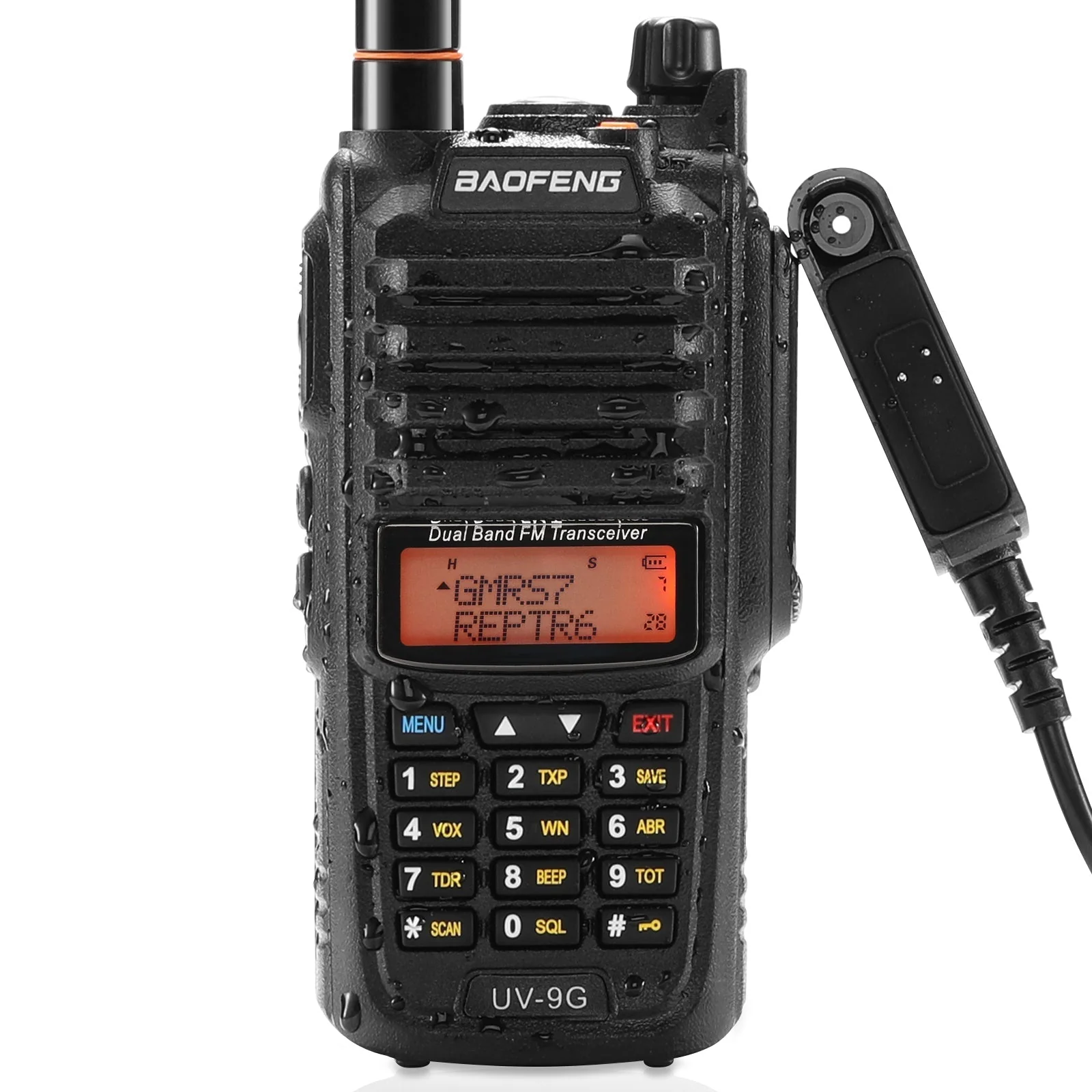 [OPEN BOX] UV-9G GMRS IP67 Waterproof Radio [2 PACKS] - Image 2