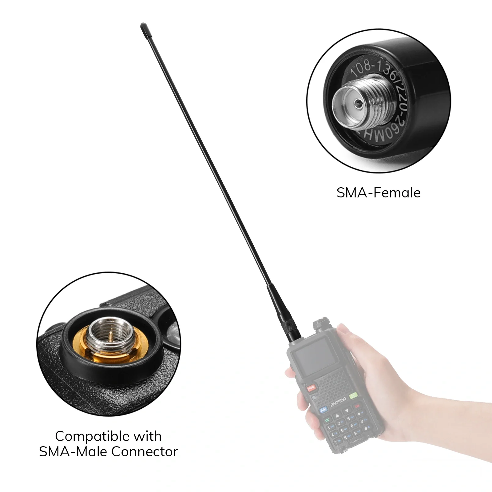 V100C Airband & 1.25M Antenna - Image 5